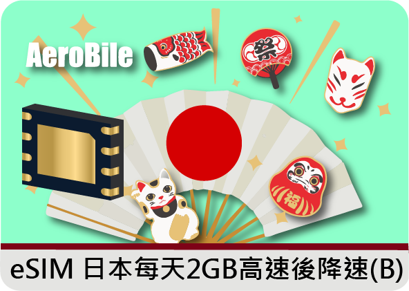 eSIM-Japan 2GB daily